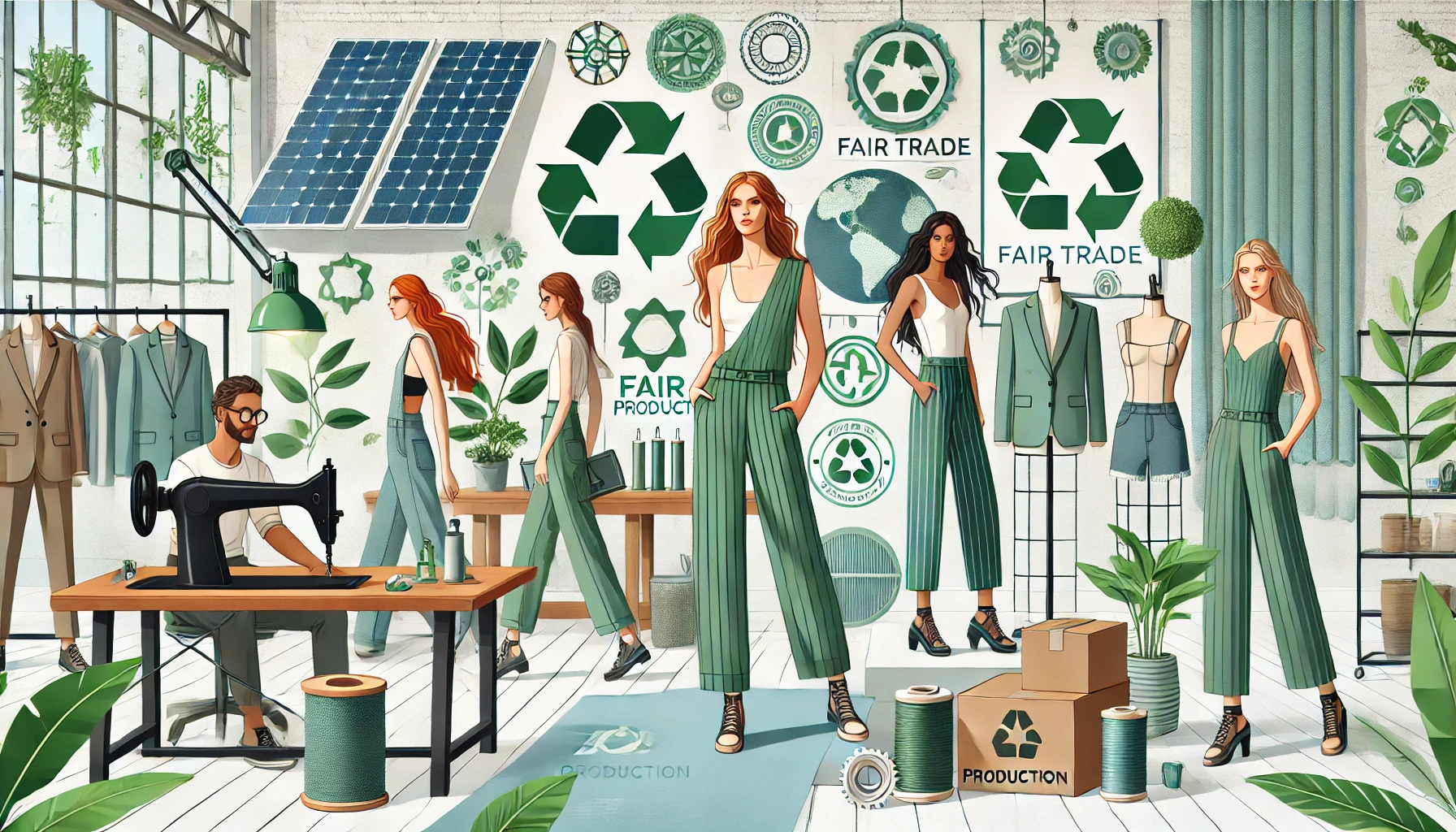 S&uuml;rd&uuml;r&uuml;lebilir Moda ve &Ccedil;evre Dostu &Uuml;retim