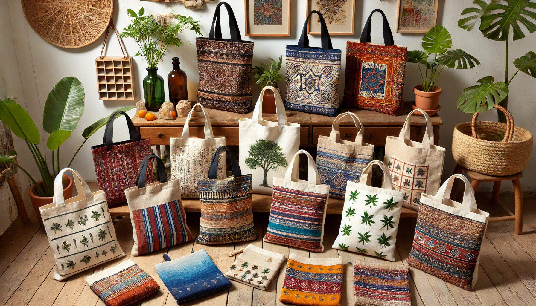 Yeniden Kullanılabilir Bez &Ccedil;antalar