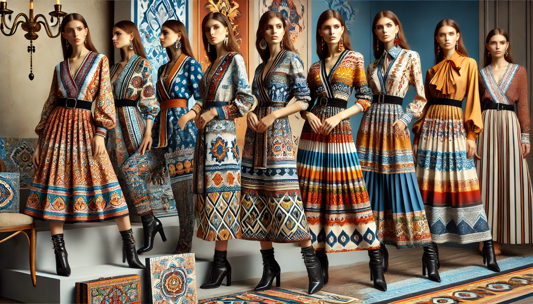 Etnik Desenlerle Modern Tasarımlar